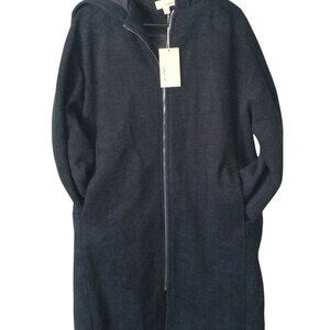 Anthropologie. NWT The Korner Women's Size Small Blue Peat Coat